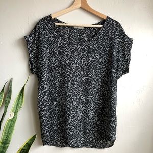 Nordstrom Pleione Heart Print Blouse
